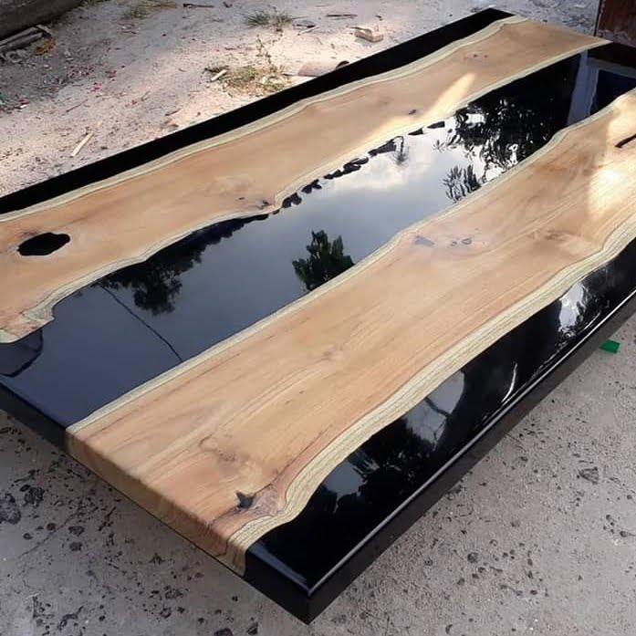 Faca você mesmo seu Projeto de Mesas resinadas!
