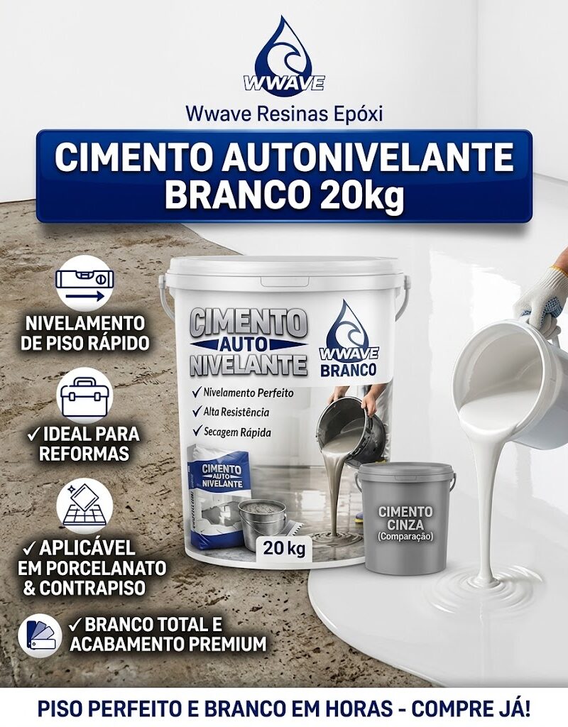 autonivelante branco