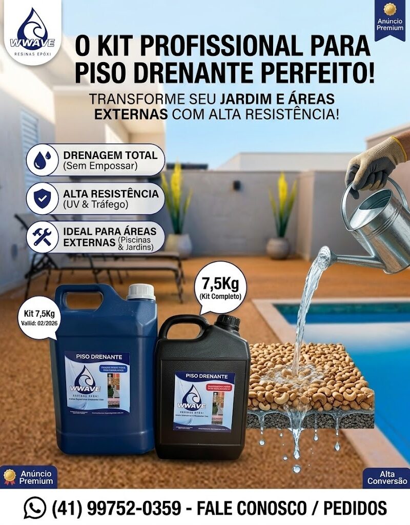 piso drenante