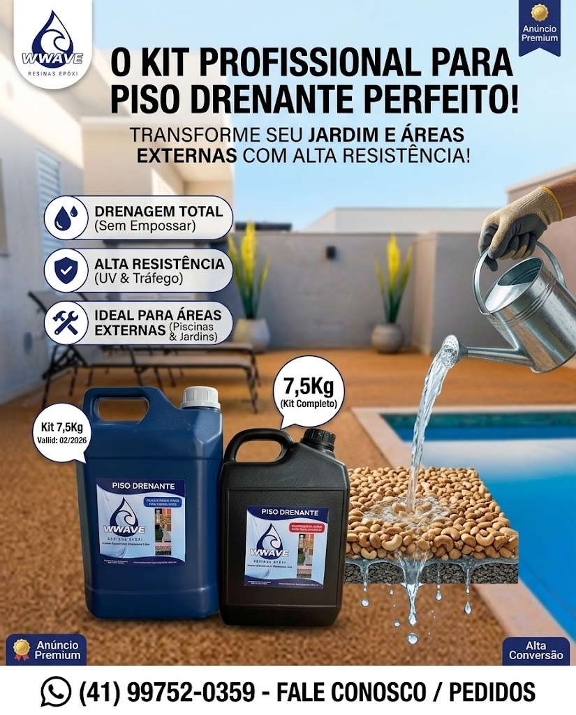 piso drenante